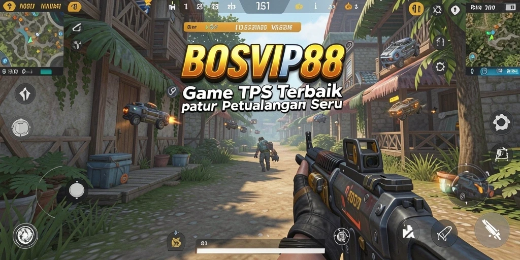 Tampilan gameplay menarik dari BOSVIP88 dengan aksi TPS penuh adrenalin.
