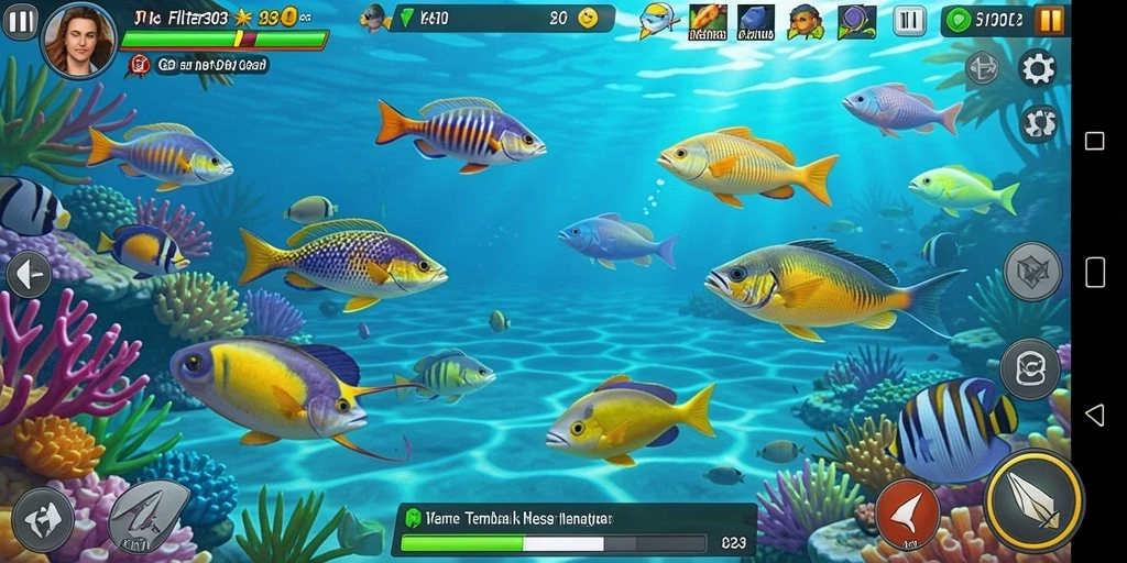 Tampilan gameplay FILTER303 yang seru dan menarik.