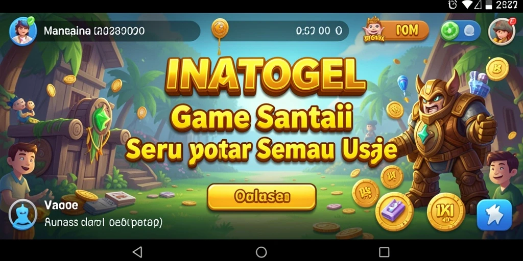 Gameplay INATOGEL yang penuh warna dan menghibur.