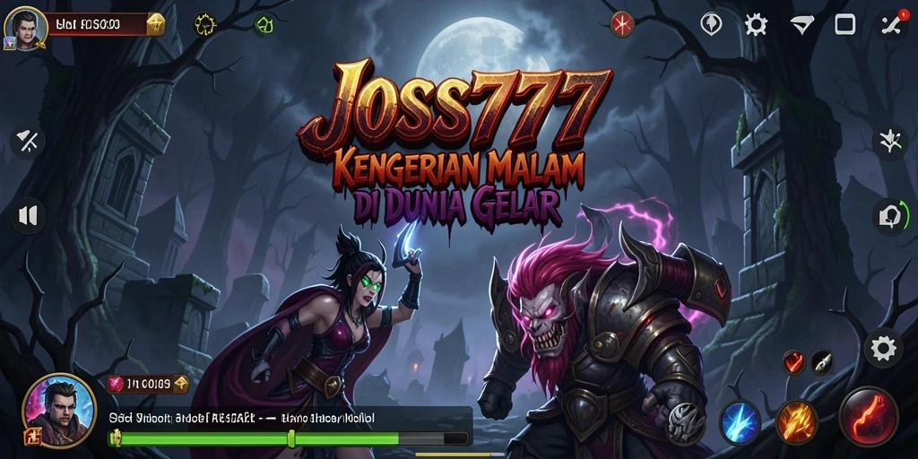 Gameplay JOSS777 yang mengerikan dengan suasana mencekam.