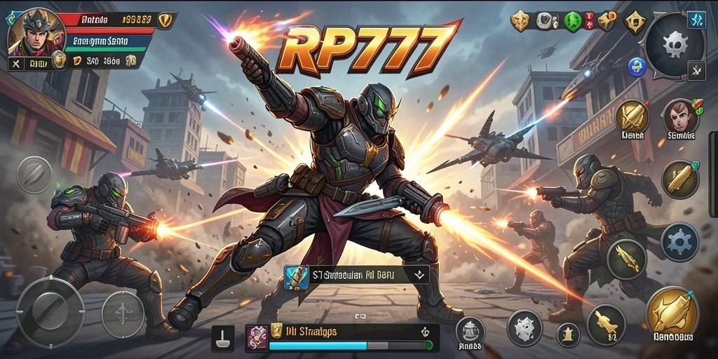 Tampilan seru dari gameplay <strong>RP777</strong> yang penuh aksi dan strategi.