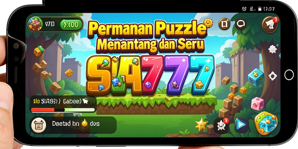 Tampilan gameplay menegangkan dari SIA777 yang penuh dengan teka-teki.